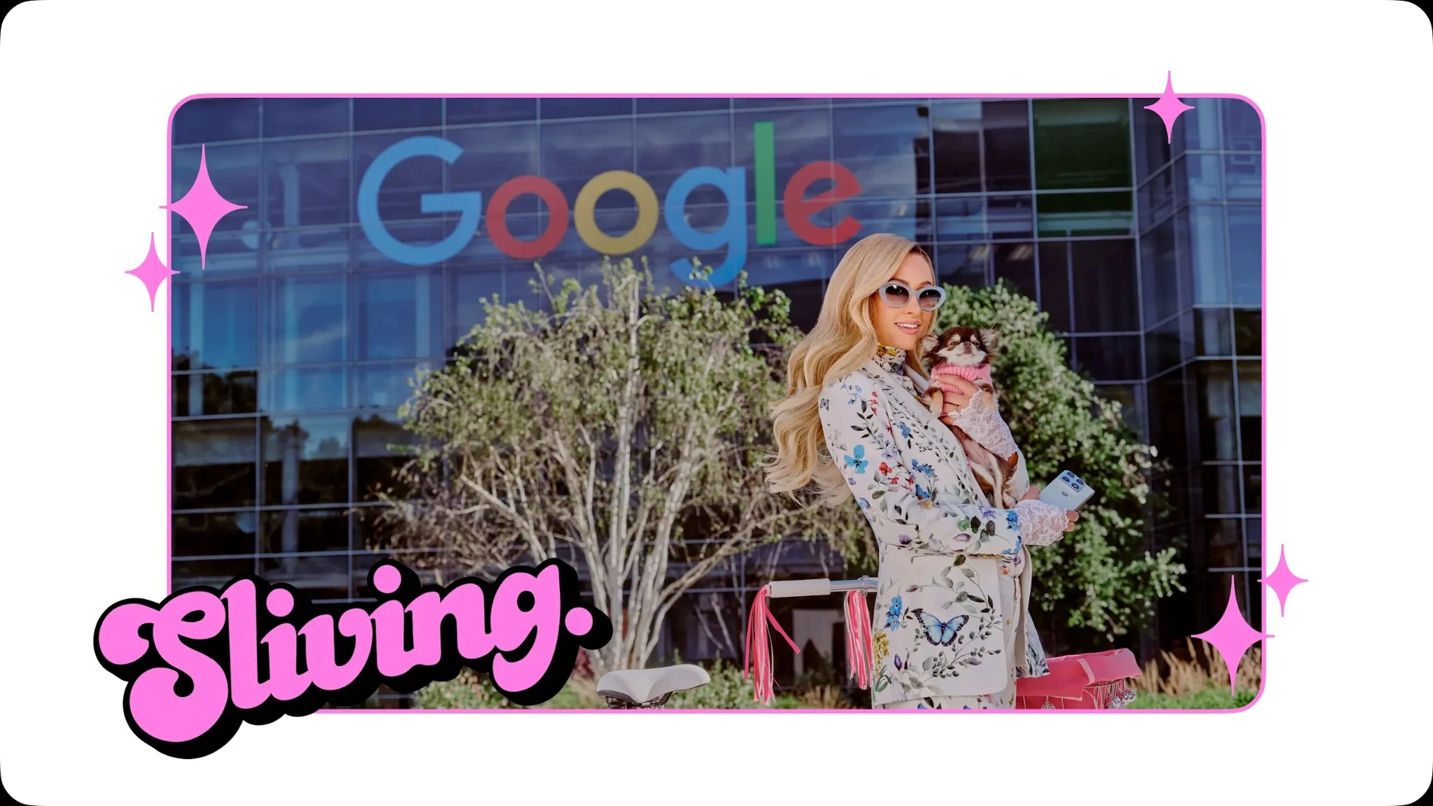 Sliving with Android campaign still